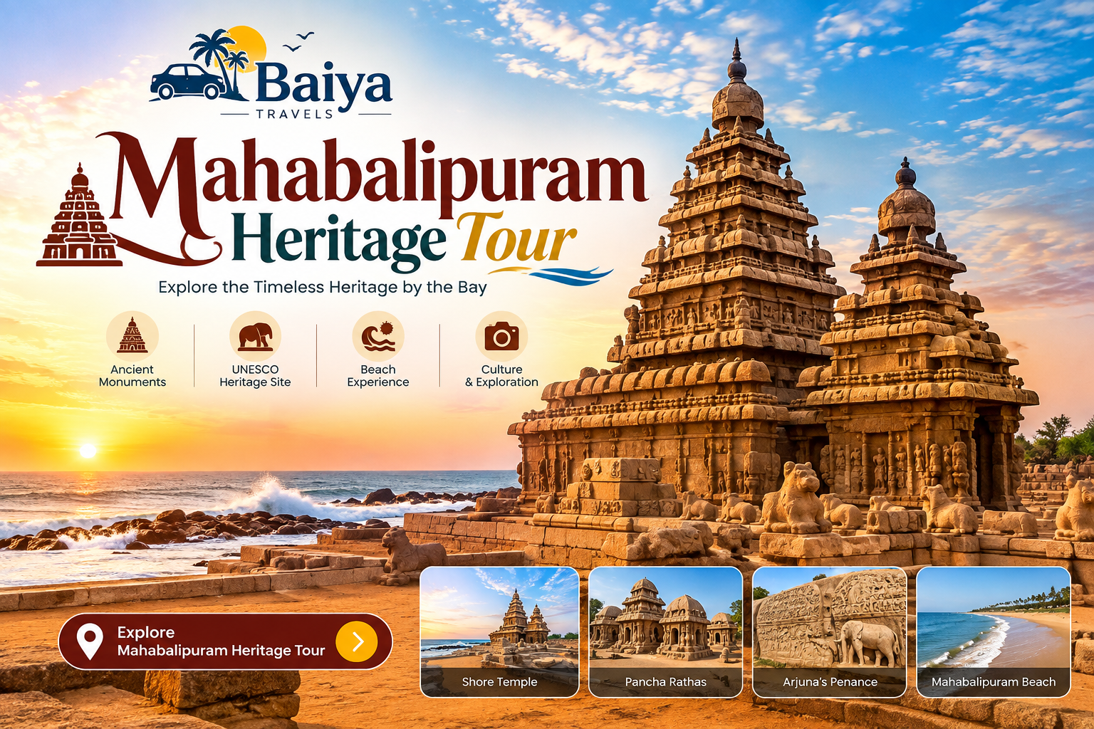 Mahabalipuram Heritage Tour