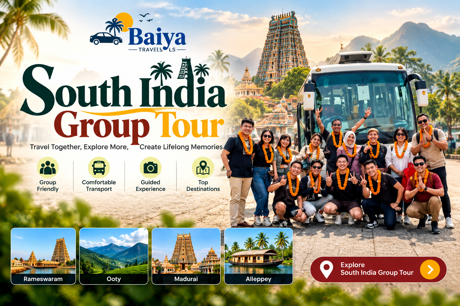 South India Group Tour
